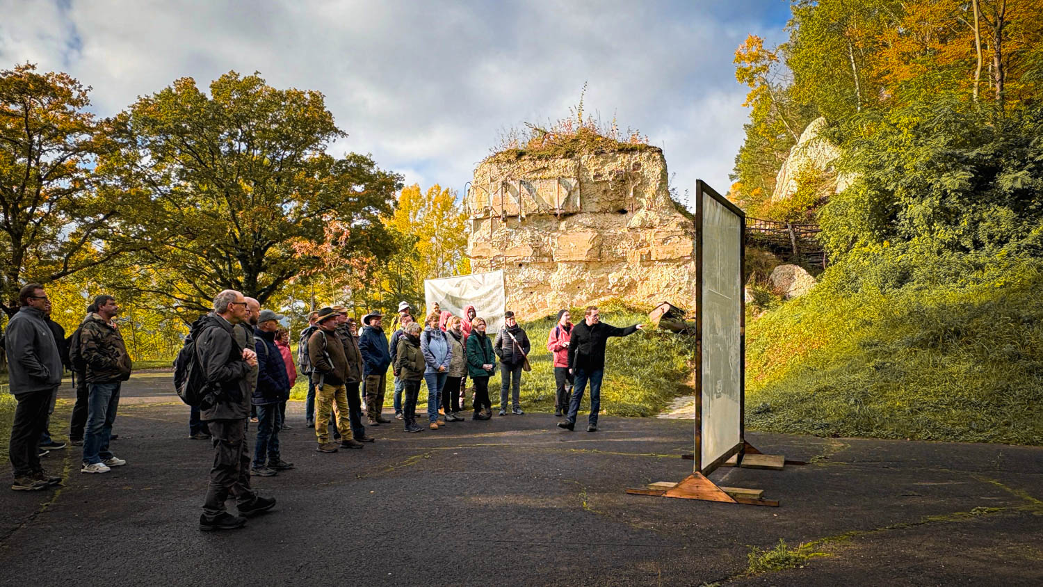 Führung am historischen Ort